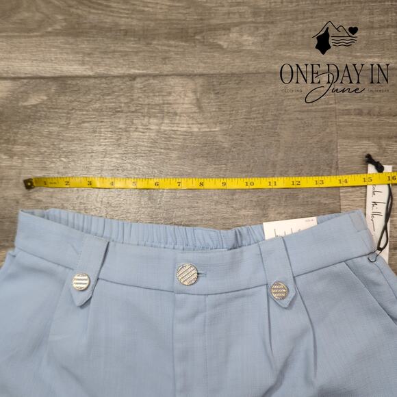 Nicole Miller Mid Rise Wide Leg Pants Size M - Picture 3 of 6